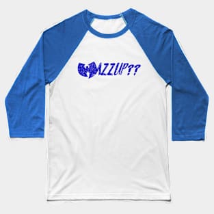 wazzup wutang blue Baseball T-Shirt